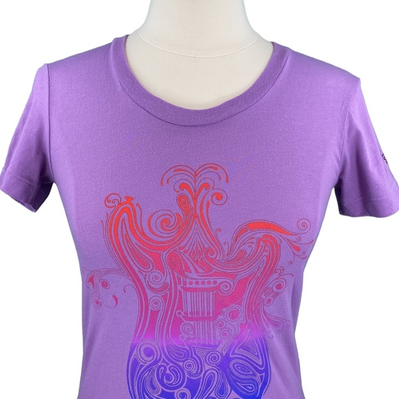 Fender Light Purple Stratocaster Graphic Tee - Picture 2 of 12